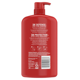 Old Spice Raptorstrike bottle on bathroom shelf for everyday use