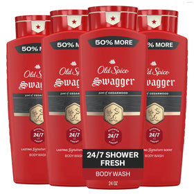 Old Spice Red Collection front packaging showing bold cedarwood scent and large size