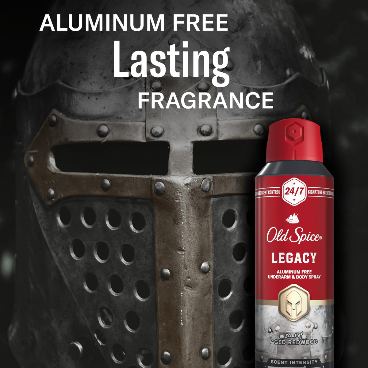Old Spice in a gym bag showing post-workout refresh convenience