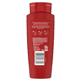Old Spice Red Zone Swagger back label with ingredient details for informed choice