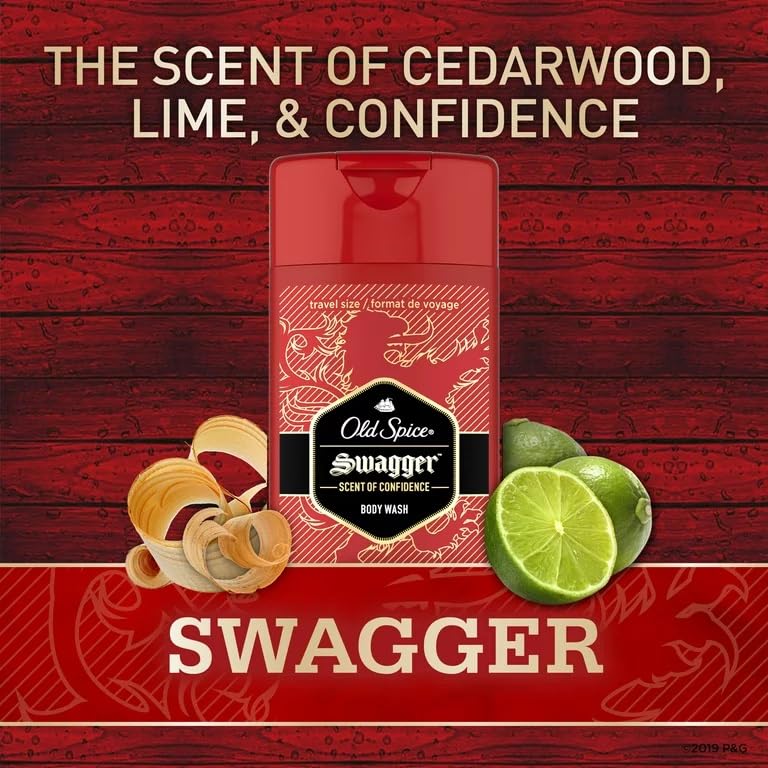 Old Spice Red Zone Swagger close-up of textured foam illustrating cleansing action