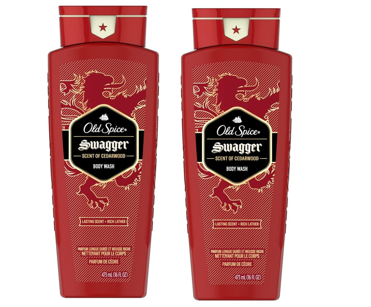 Old Spice Red Zone Swagger front packaging showing bold branding and scent