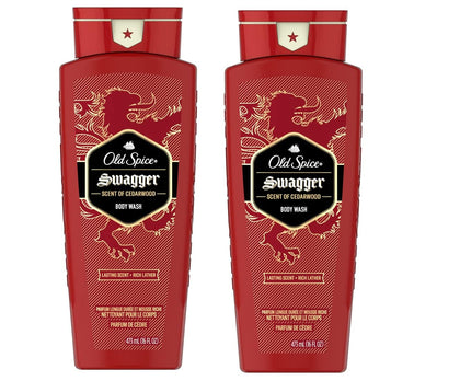 Old Spice Red Zone Swagger front packaging showing bold branding and scent