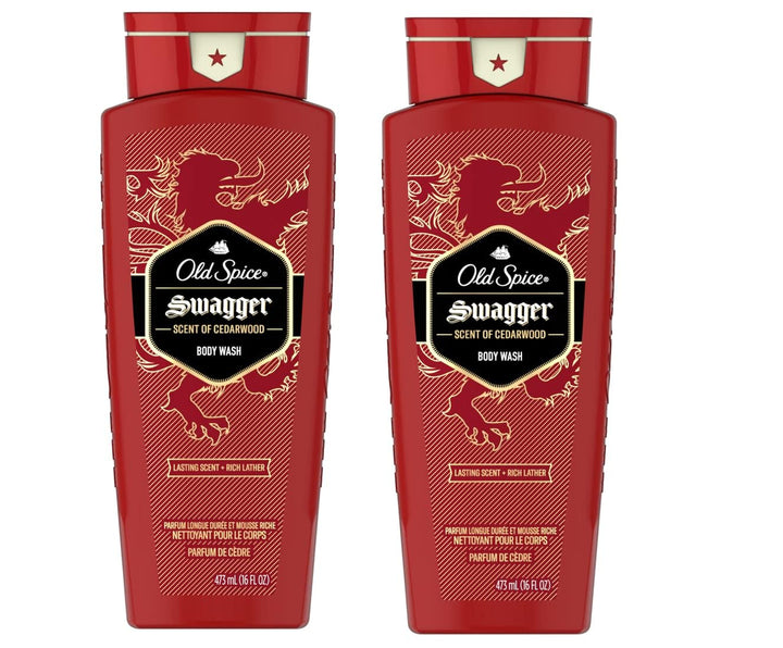 Old Spice Red Zone Swagger front packaging showing bold branding and scent