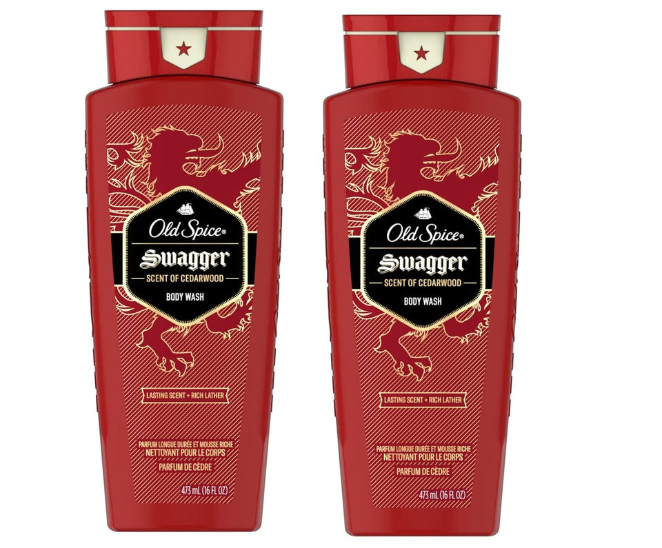 Old Spice Red Zone Swagger front packaging showing bold branding and scent