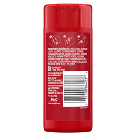 Old Spice Timber stick beside common items to show 3.0 oz size and travel practicality