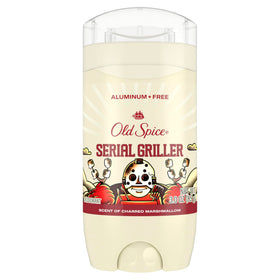 Old Spice Serial Griller front packaging showing 3.0 oz and scent