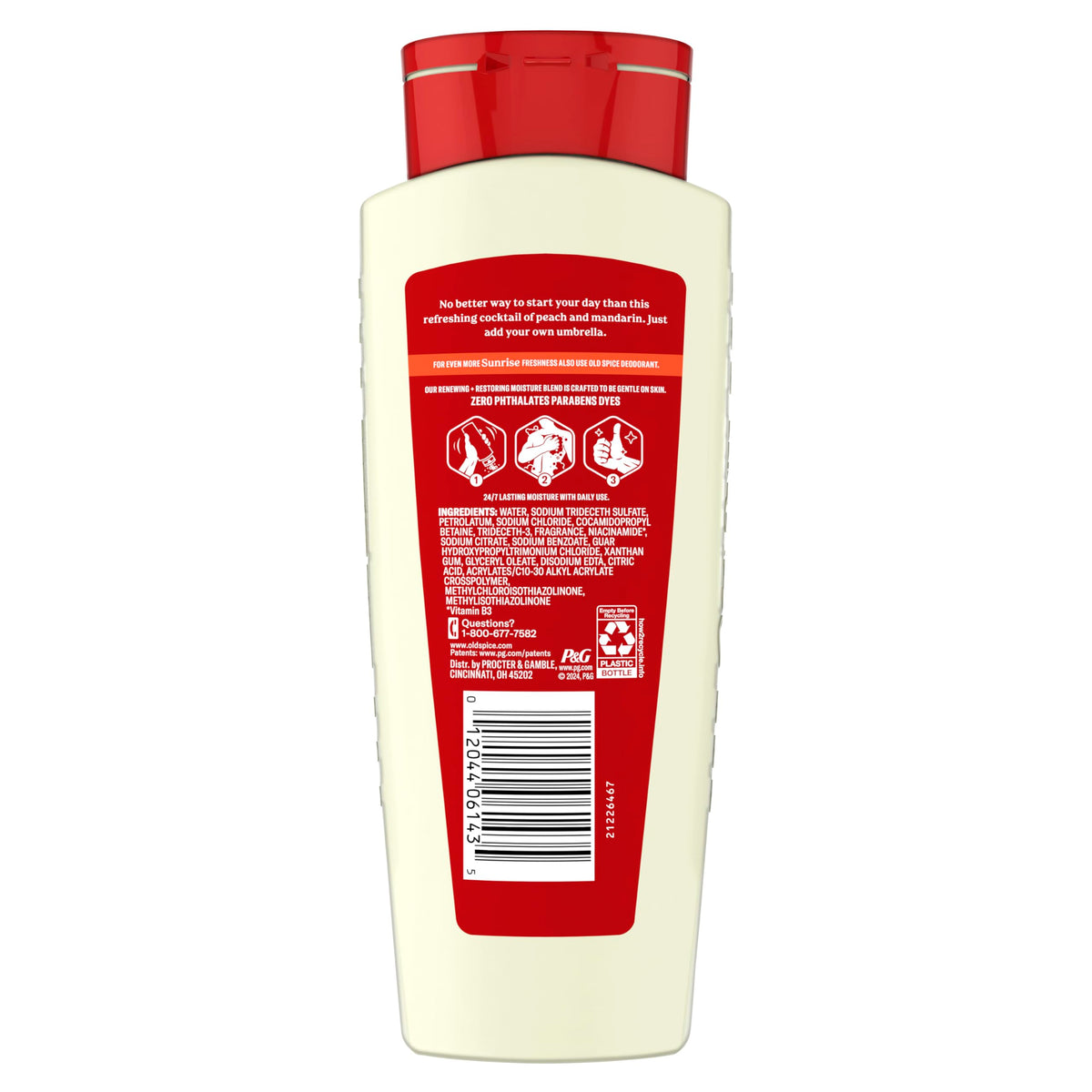 Old Spice Sunrise in morning routine scene conveying energized, all-day scent