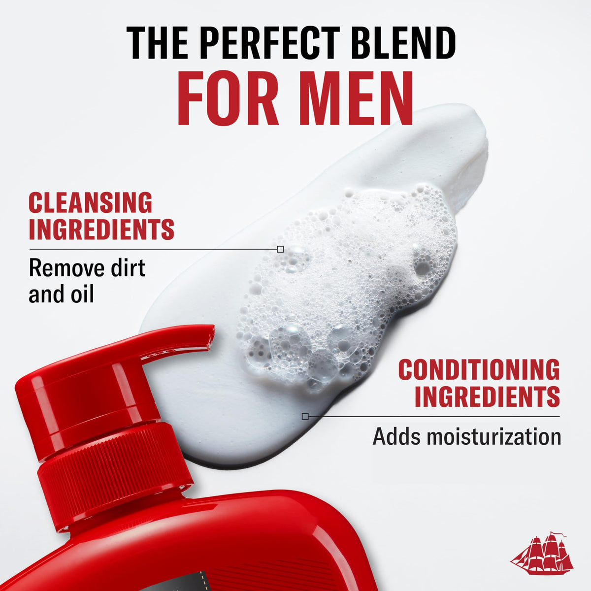 Two Old Spice Swagger bottles staged in a shower for convenience
