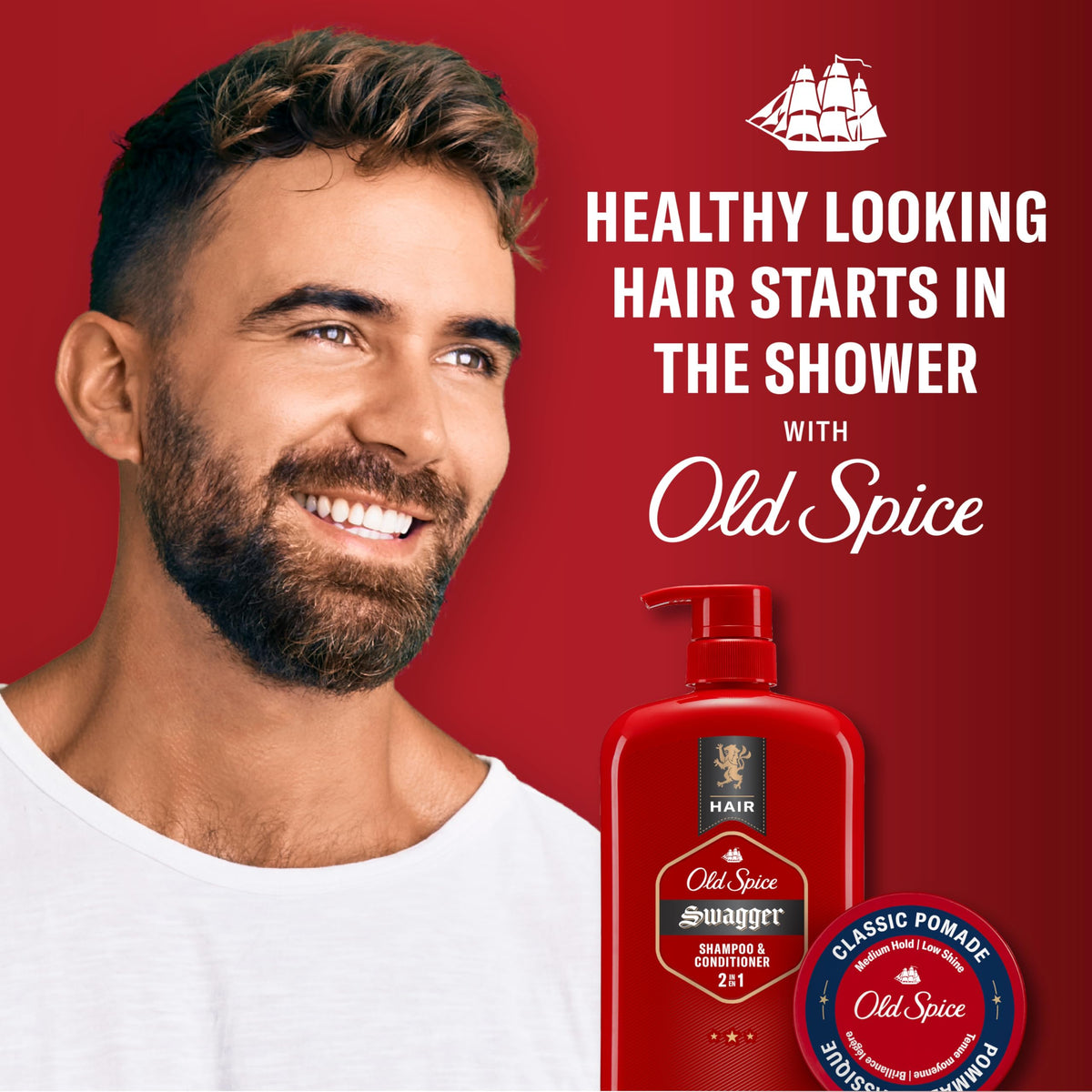 Old Spice Swagger cedarwood and lime ingredients evoke fresh scent
