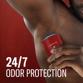 Old Spice Swagger in hand for scale showing travel-friendly size