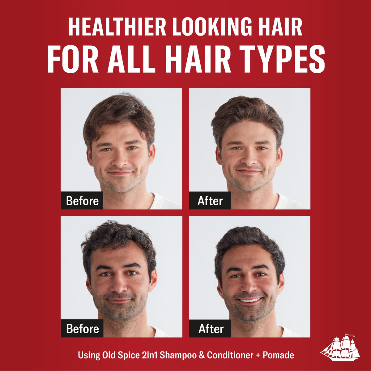 Old Spice Swagger creamy texture highlighting conditioning shine