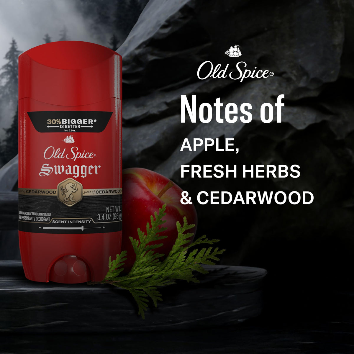 Applying Old Spice Swagger underarm for reliable sweat and odor defense