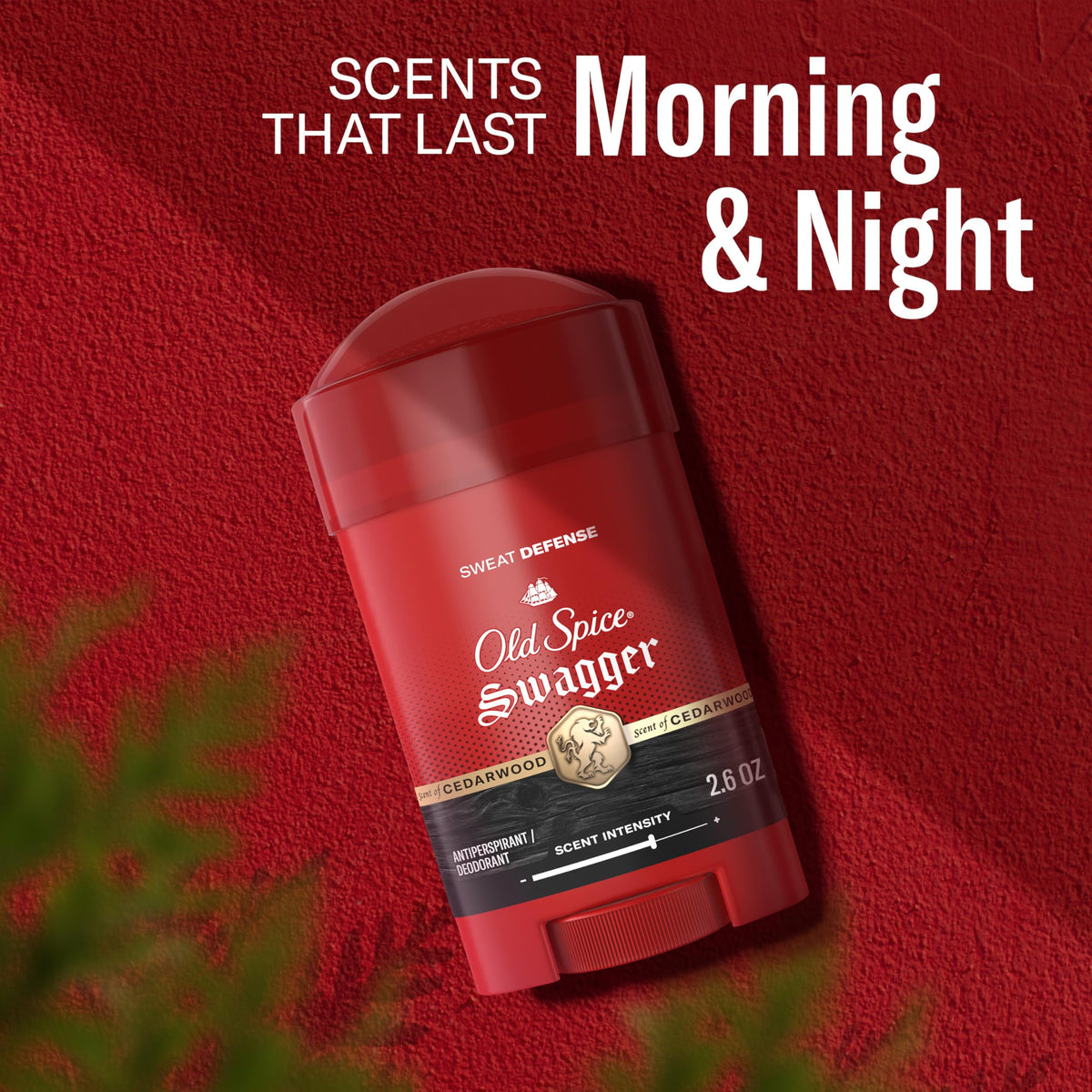 Old Spice travel-ready cap showing leak-proof convenience