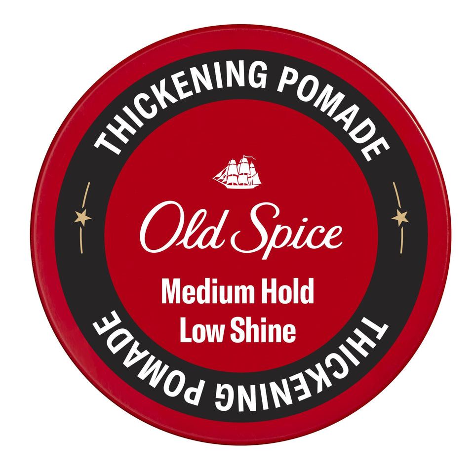 Old Spice front packaging showing jar and branding for easy identification