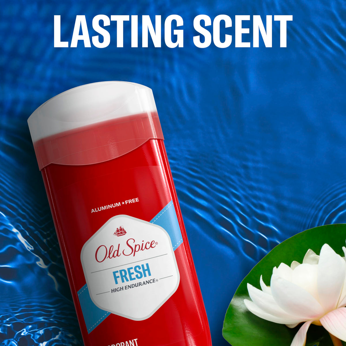 Old Spice three-pack layout on table, value and backup supply benefit