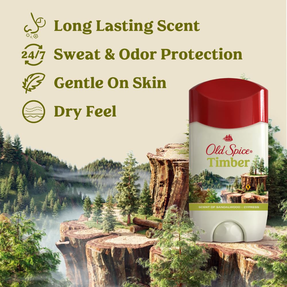Old Spice back label with ingredients and usage directions for safety