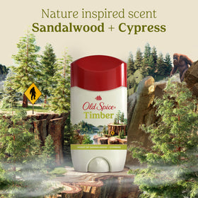Old Spice placed on bathroom shelf suggesting daily routine integration benefit