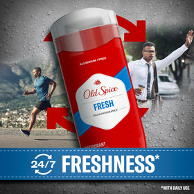 Old Spice two-pack side-by-side for convenient backup benefit