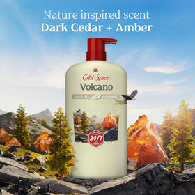 Old Spice on bathroom shelf lifestyle scene suggesting everyday convenience and style