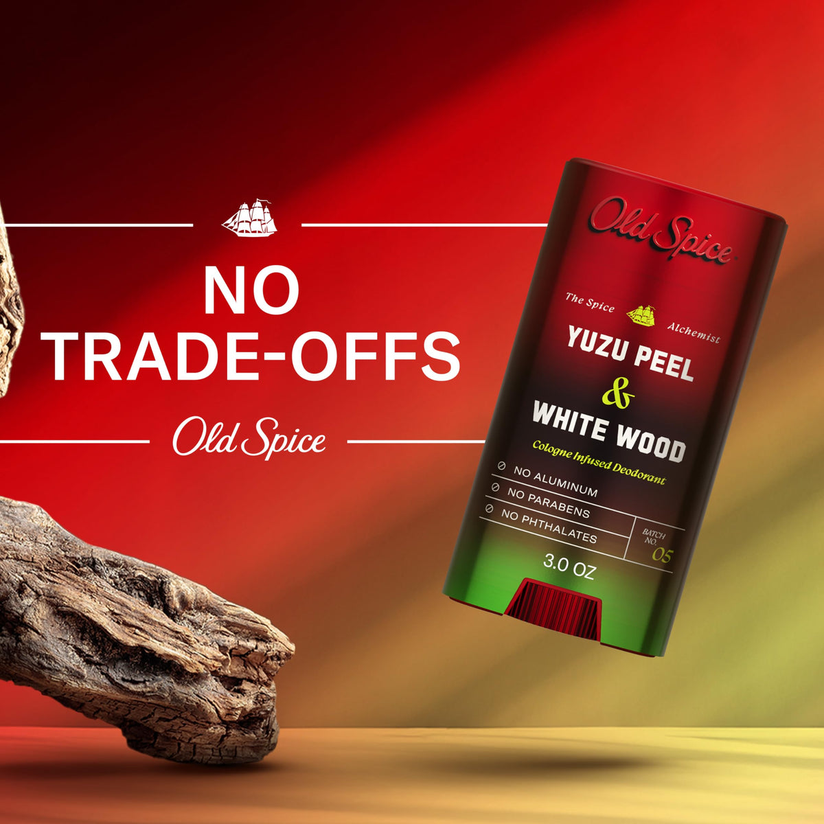 Old Spice alongside body wash and cologne mist to show layered fragrance benefit