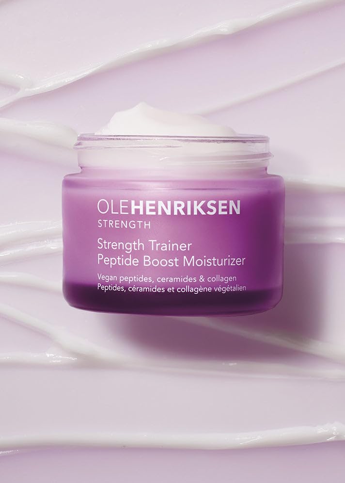 Ole Henriksen cream being smoothed onto skin showing hydration benefit