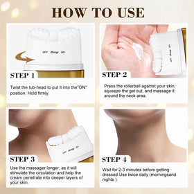 OLELON lifestyle bedside ritual suggesting nightly tightening and smoothing routine