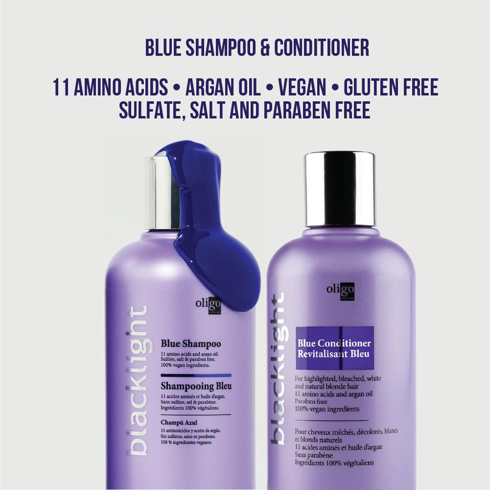 Oligo Professionnel bottle label closeup highlighting sulfate-free vegan formula