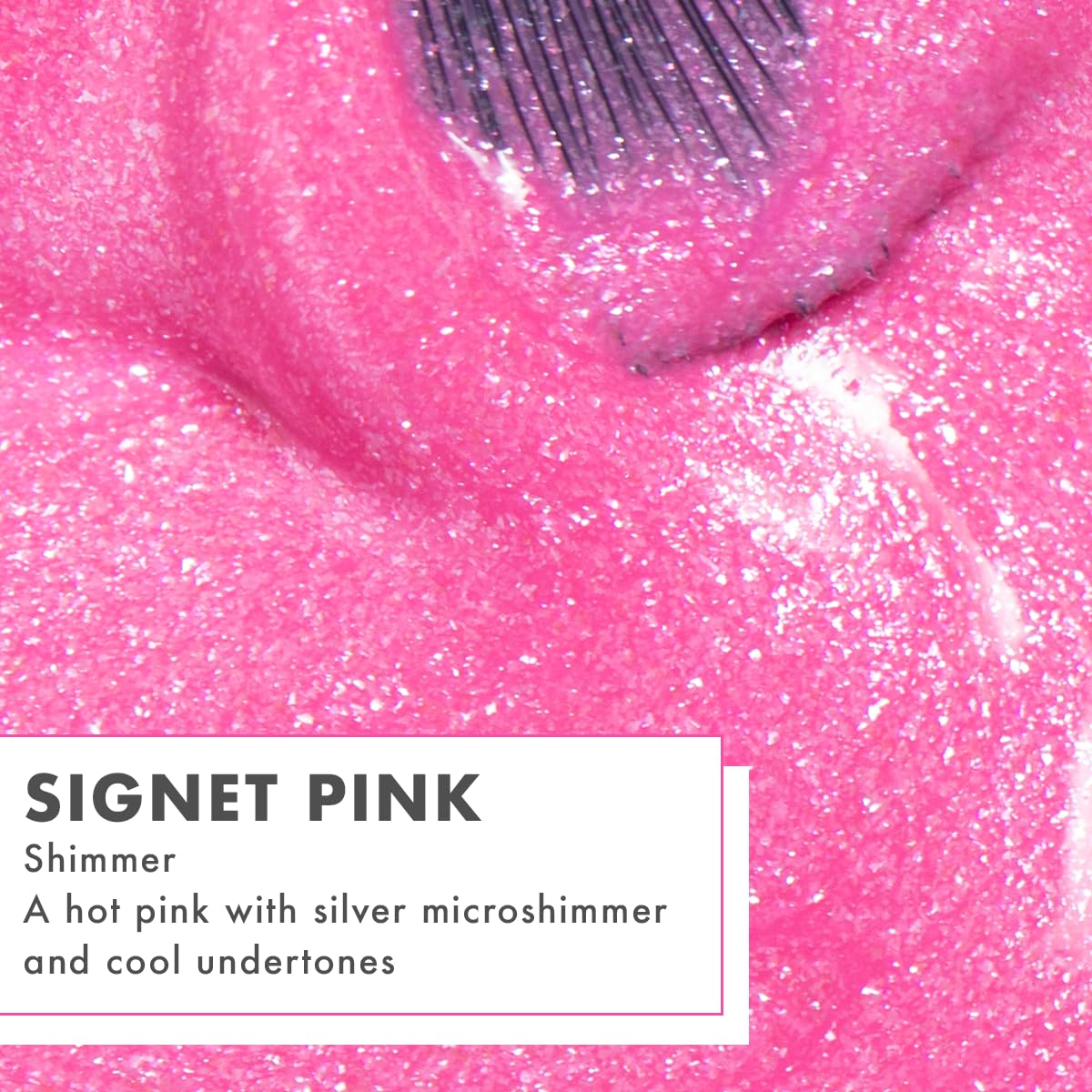 Olive & June brush stroke texture showing smooth, even coverage