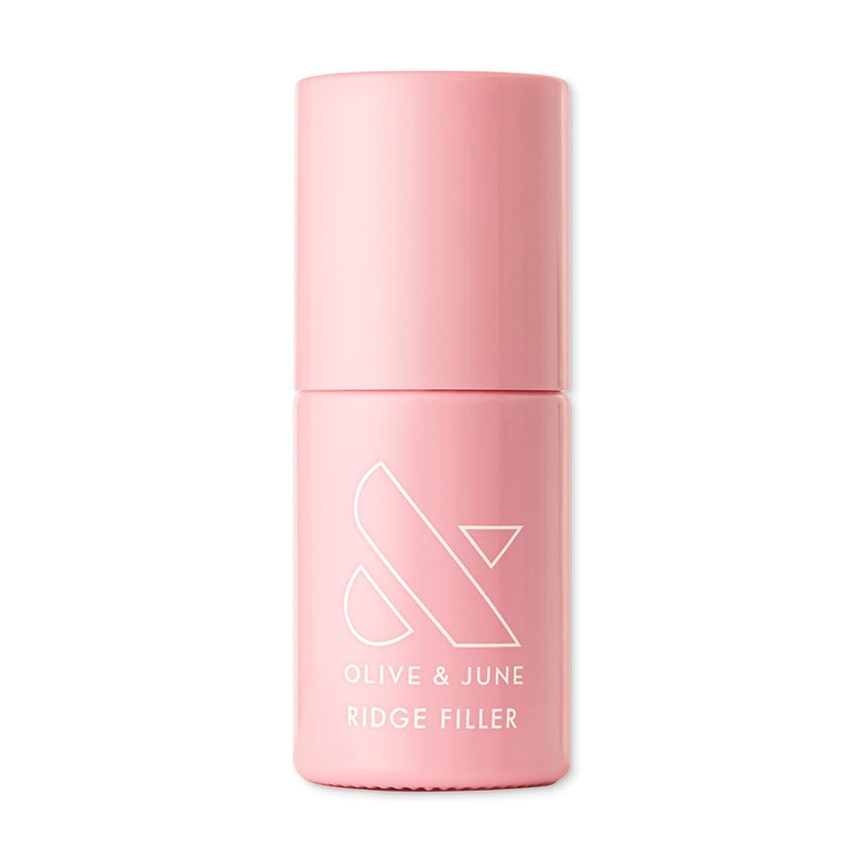 Olive & June front bottle showing product label and polished look benefit