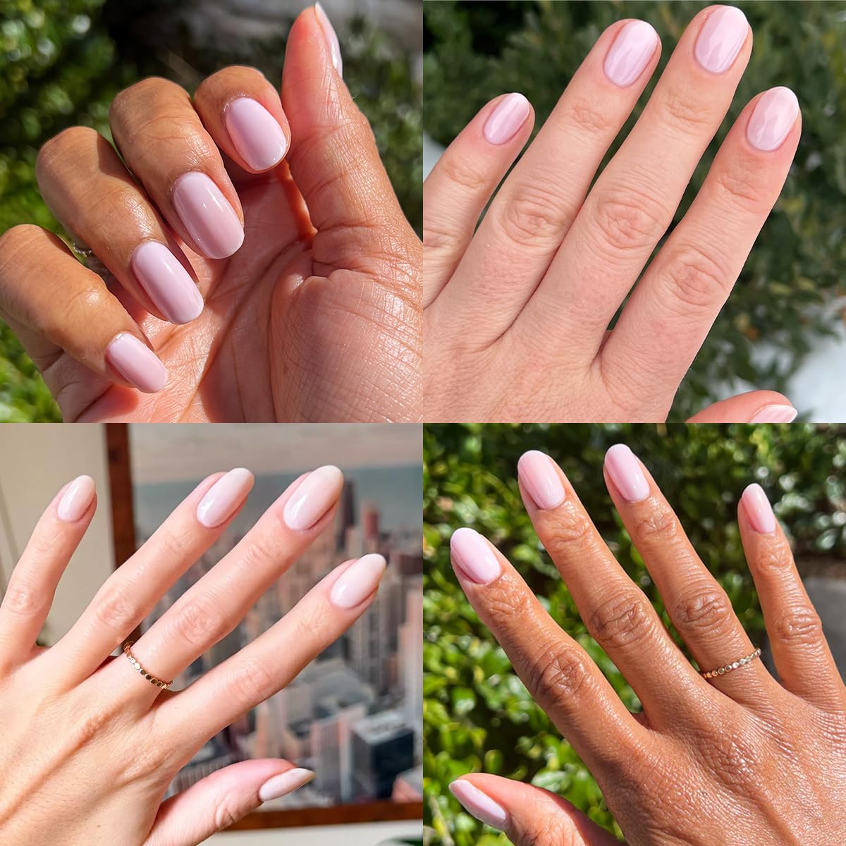Olive & June polish texture and high-gloss surface detail for plump gel-like look benefit