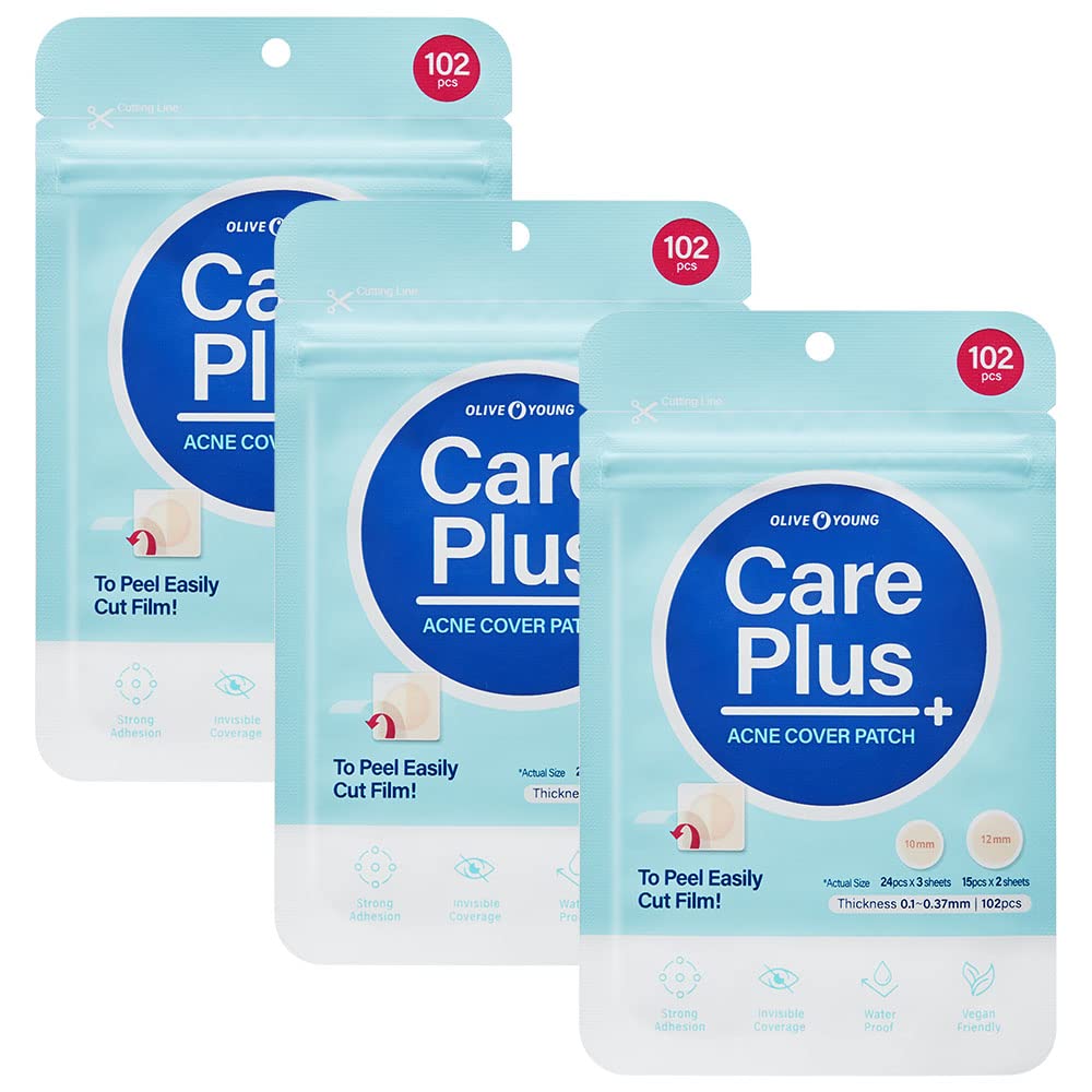 OLIVE YOUNG front packaging showing kit and patch benefits