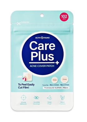 OLIVE YOUNG front packaging view showing the 102-count pack and product name benefit: convenient supply