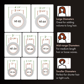 Olivia Garden retractable sectioning pick extended to simplify parting