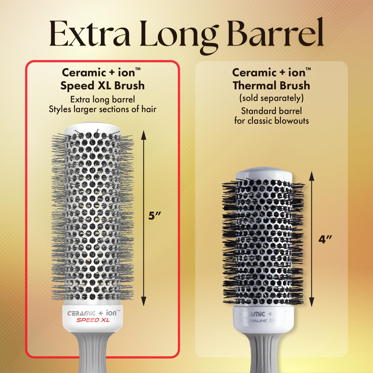 Olivia Garden bristles detail showing soft-tip wavy bristles that reduce frizz