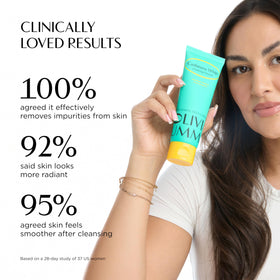 OLIVIAUMMA label ingredients list showing botanicals and gentle actives