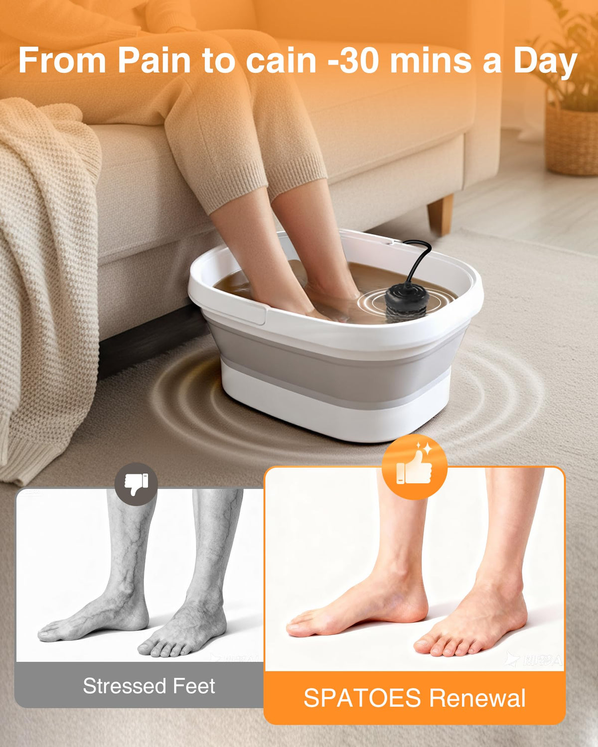 Olixie disposable liners pack and sea salt included for clean easy soaks