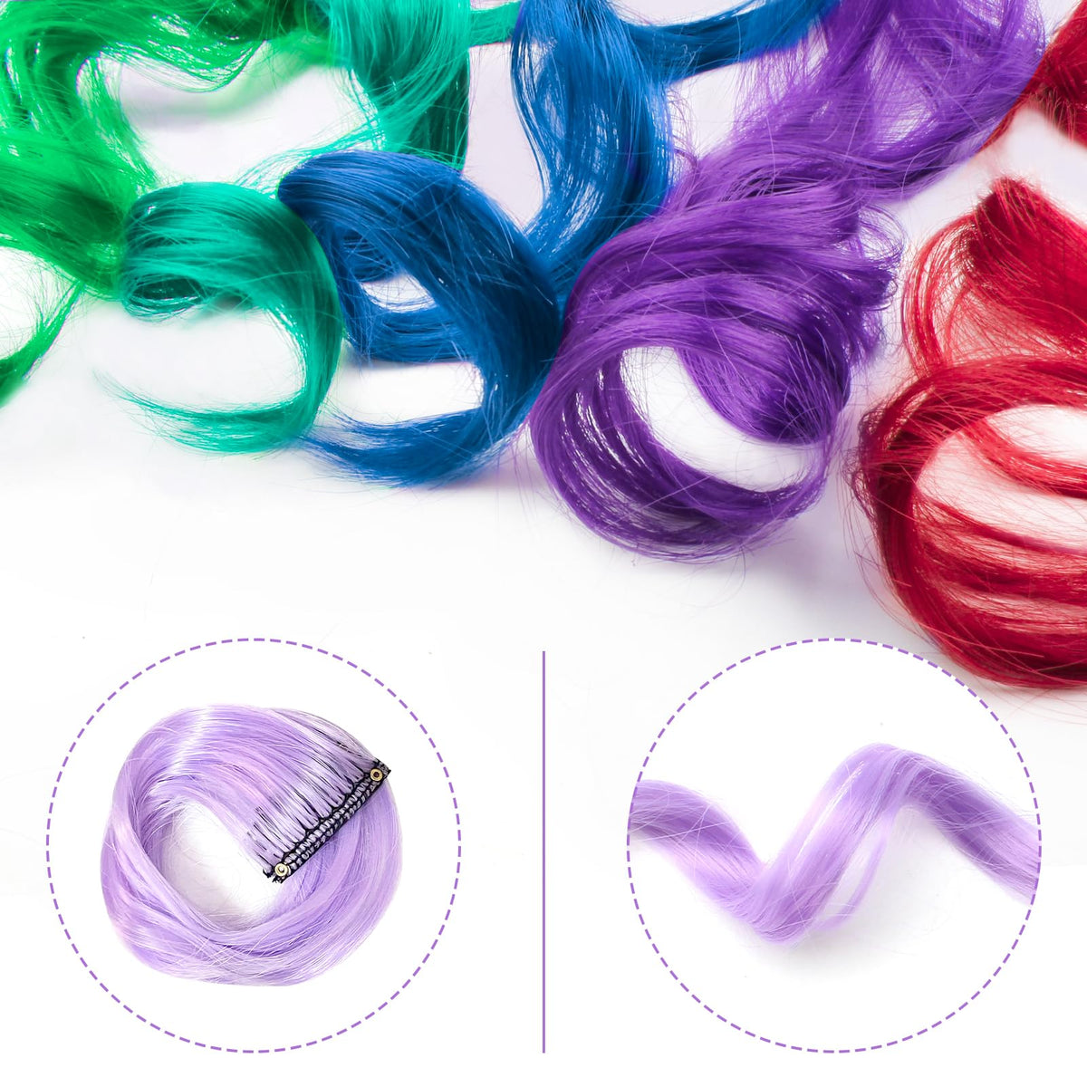 Olldag individual packaging pouches preventing tangles and simplifying storage