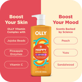 OLLY pineapple enzyme ingredient illustration highlighting natural exfoliating benefit