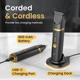 OLOV 2.0 USB‑C recharge dock and cable for fast convenient charging
