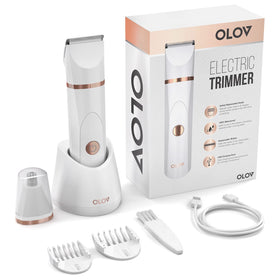 OLOV ceramic blade close-up illustrating gentle, low-irritation cutting performance