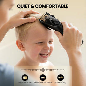 OLOV PROFESSIONAL placed in a bathroom setting to show everyday grooming convenience