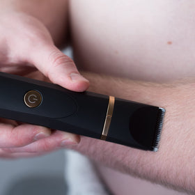 OLOV size scale comparison in hand showing compactness and portability benefit