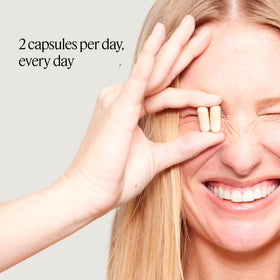 OMI WellBeauty in a bathroom lifestyle setting encouraging daily use