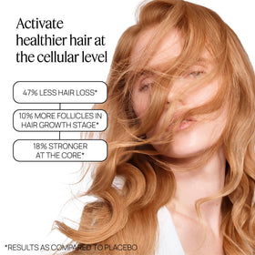 OMI WellBeauty peptide serum texture close-up highlighting lightweight formula