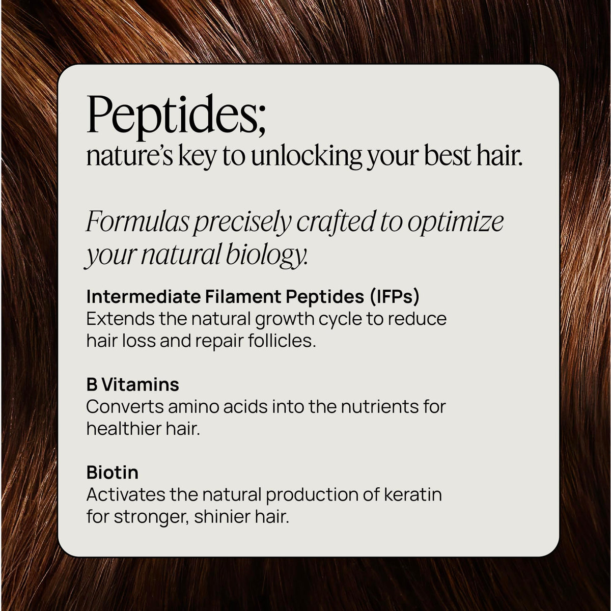 OMI WellBeauty applied to scalp during routine to improve follicle environment