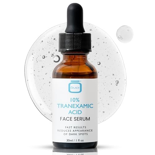 OMIC front bottle view showing serum packaging and easy dispensing benefit