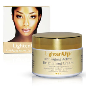 OMIC Lighten-Up front packaging showing jar and label, highlights benefits