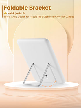 OMIRO magnetic version attached to fridge offering flexible placement and hands-free benefit