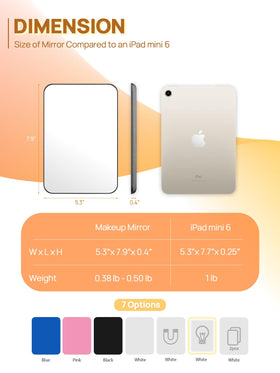 OMIRO side profile displaying ergonomic angled stand for stable application